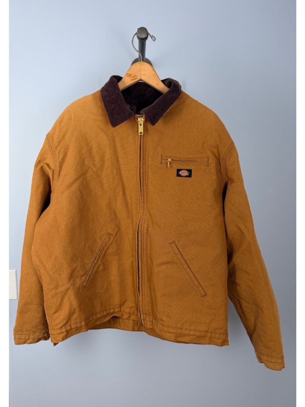 Dickies Detroit Style Mens XL Blanket Lined Duck Canvas Workwear Jacket